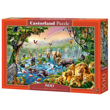 Jungle River Puzzle 500