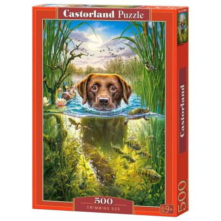 Swimming Dog Puzzle 500