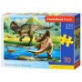 Tyrannosaurus vs Triceratops Puzzle 70