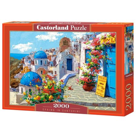 Spring in SantoriniPuzzle 2000