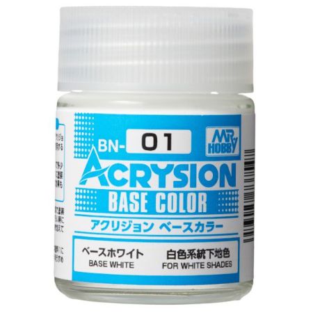 [HC] - BN-001 - Acrysion Base Color (18 ml) Base White