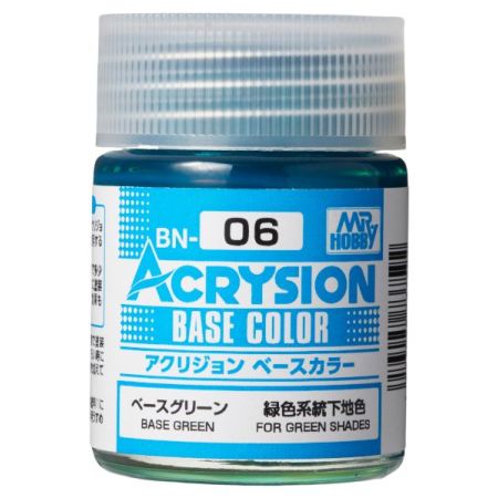 [HC] - BN-006 - Acrysion Base Color (18 ml) Base Green