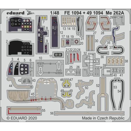 EDUARD FE1094 ME 262A (HOBBY BOSS) 1/48