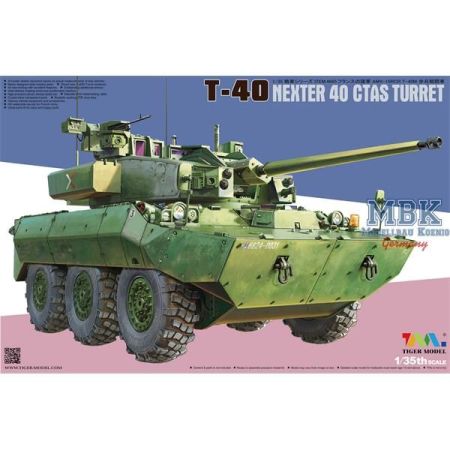 Tiger Model 4665 - T-40 Nexter 40 CTAS Turret 1/35