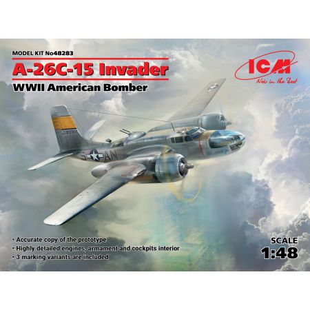 A-26С-15 Invader, WWII American Bomber 1/48
