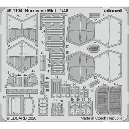 EDUARD 491104 HURRICANE MK.I (AIRFIX) 1/48