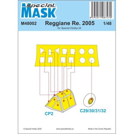 Reggiane Re.2005 Mask