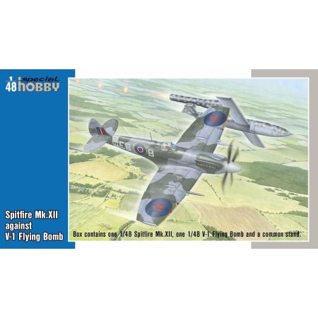 Spitfire Mk.XII against V-1 Flying Bomb 1/48