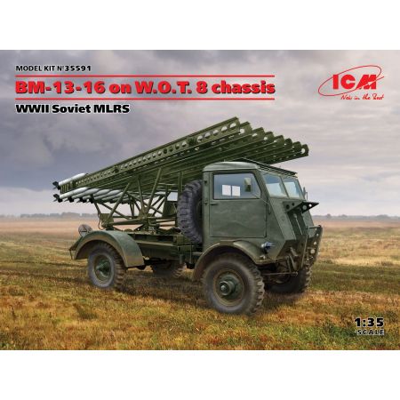BM-13-16 on W.O.T. 8 chassis 1/35