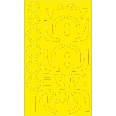 EDUARD EX725 MIG-19 TFACE (TRUMPETER/EDUARD) 1/48