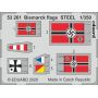 Bismarck flags STEEL 1/350