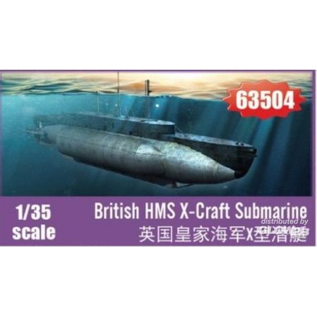 British HMS X-Craft Submarine 1/48