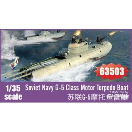 Soviet Navy G-5 Class Motor Torpedo Boat 1/35