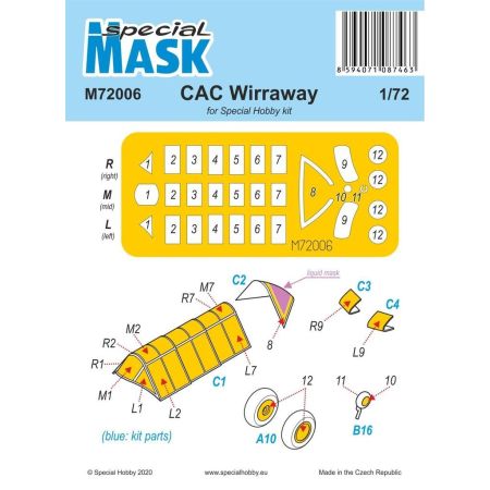 CAC Wirraway Mask