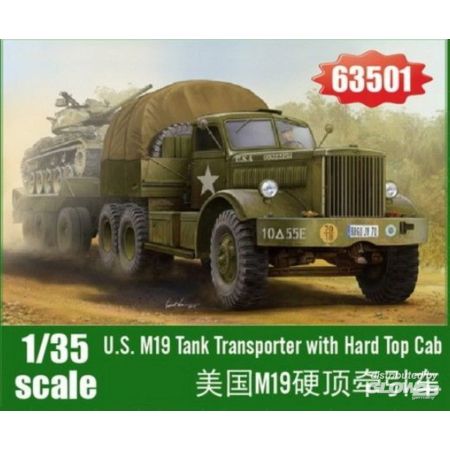 M19 Tank Transporter with Hard Top Cab 1/35