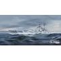 German Bismarck Battleship 1/350