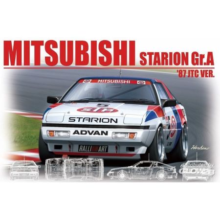 Mitsubishi Starion Gr.A 1987 JTC Ver. 1/24