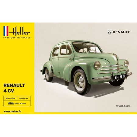 Heller 80762 - Renault 4 CV 1/24