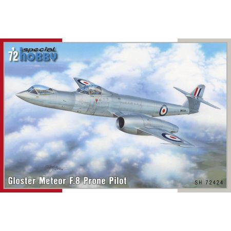 Gloster Meteor F.8 Prone Pilot 1/72