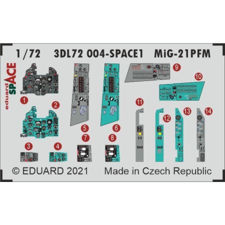 MiG-21PFM Space 1/72