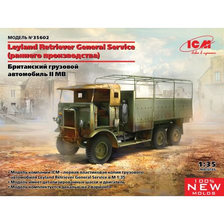 ICM 35602 - Leyland Retriever General Service (début prod.) - Camion Britannique 2e G.M. 1/35