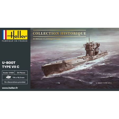 Heller 81002 - U-Boot Type VII C 1/400