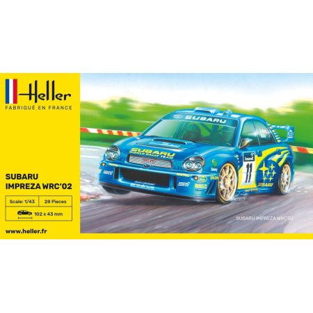 Heller 80199 - Subaru Impreza WRC'02 1/43