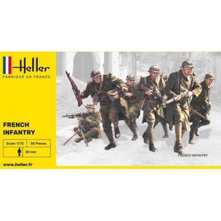 Heller 49602 - French Infantry 1/72