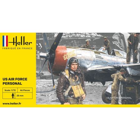Heller 49648 - Personnel de l'US Air Force 1/72