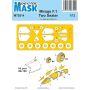 SPECIAL MASK 100-M72014 MIRAGE F.1 TWO SEATER 1/72