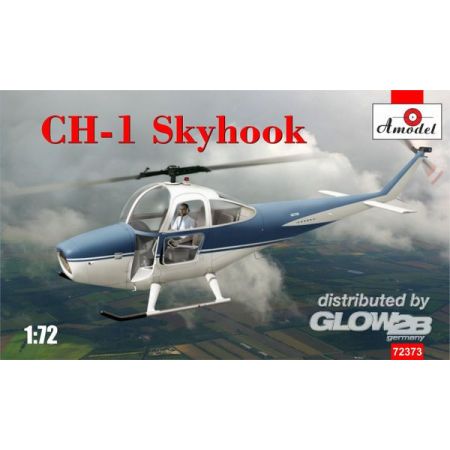 AMODEL 72009 MAQUETTE HELICOPTERE CH-1 SKYHOOK 1/72