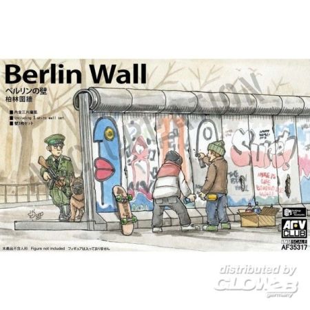 Berlin Wall 3 Units Wall Set 1/35