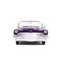 Jada 30985 - Hollywood Rides-Cadillac Eldorado W/Dancing Elvis Figure Purple 1/24