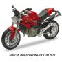 Moto Ducati Monster 1100 version 2010 1/12