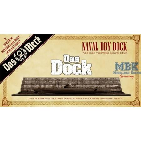 Das Werk DWA022 - Naval Dry Dock Das Dock 1/72