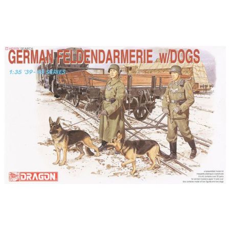 German Feldgendarmerie w/Dogs 1/35