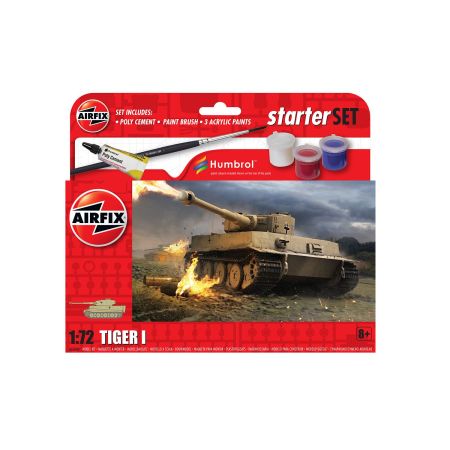 Airfix A55004 - Starter Set - Tiger 1 1/72