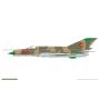 Soviet Cold War jet fighter plane MiG-21MF 1/48