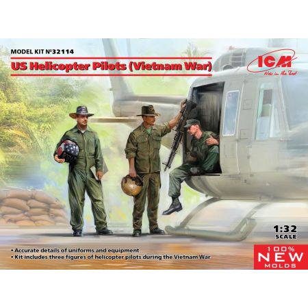 US Helicopter Pilots (Vietnam War) 1/32