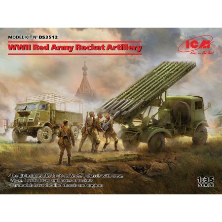 Diorama WWII Red Army Rocket Artillery 1/35