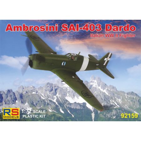 RS Models 92159 - Ambrosini SAI 403 Dardo 1/72