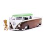 Jada Toys 31202 - Marvel-Volkswagen Bus W/Groot Figure Brown 1/24