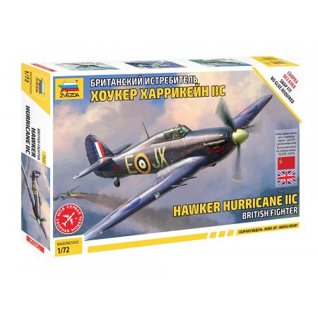 Chasseur Britannique Hawker Hurricane IIC 1/72