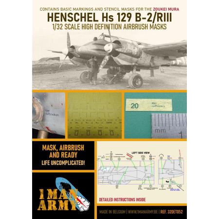 Henschel Hs-129 B2/RIII 1/32