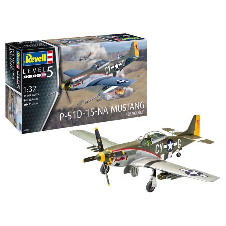 Revell 03838 - P-51D Mustang (late version) 1/32