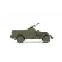 Armored personnel carrier M-3 SCOUT CAR car with machine gun 1/72