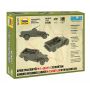 Armored personnel carrier M-3 SCOUT CAR car with machine gun 1/72
