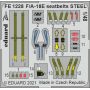 F/A-18E seatbelts STEEL 1/48