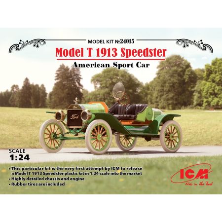 ICM 24015 - Model T 1913 Speedster, American Sport Car 1/24