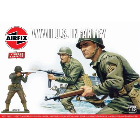 WWII U.S. Infantry Vintage Classics 1/32